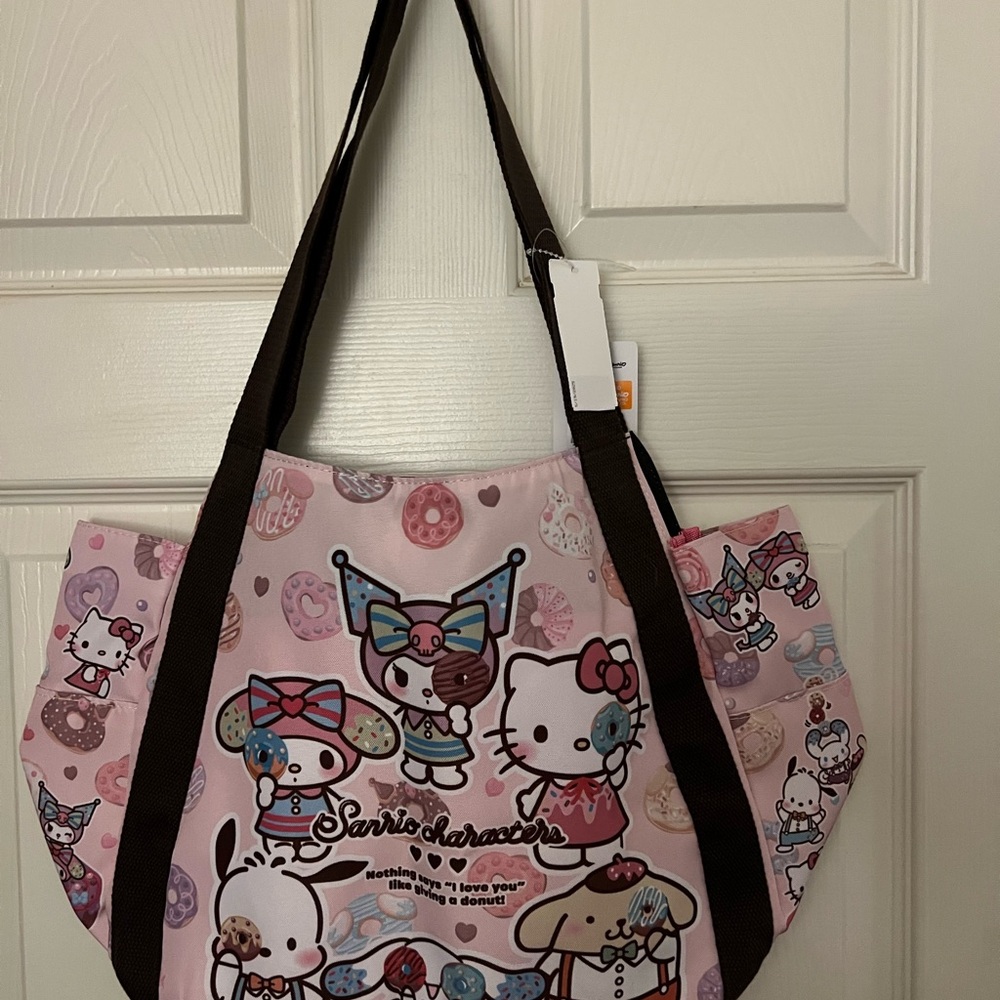 Hello Kitty Sanrio Characters Shopper/Duffle Bag. NWT.